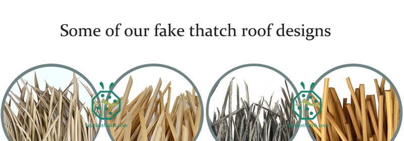 Exotic Fiber Thatch Roofing For Bungalow Roof Replacement Construction
