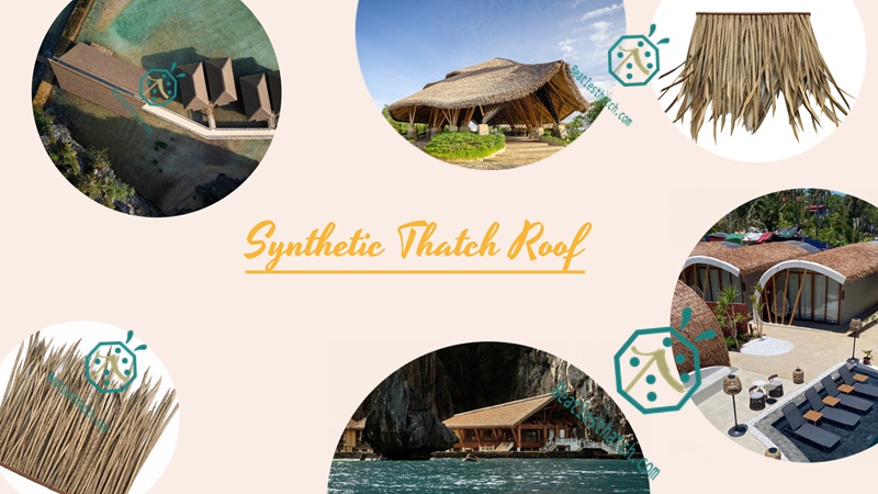 Various Artificial Thatch Roofing For Tropical Garden Landscape Designs Various Artificial Thatch Roofing For Tropical Garden Landscape Designs