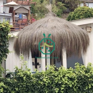 paglia di paglia di ferro per case di ombrelloni tropicali