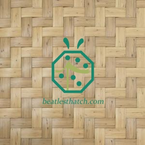 rivestimento esotico del soffitto di bambù falso per la villa