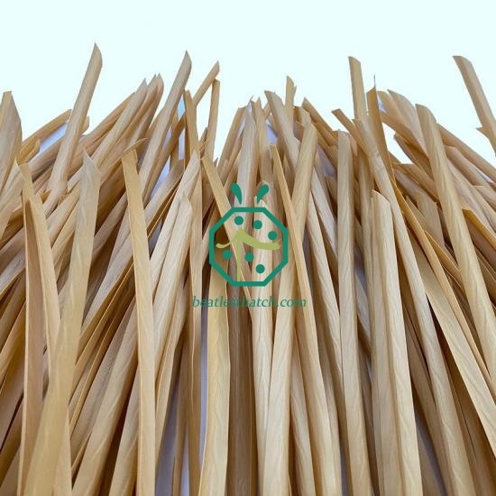 Plastic Straw Thatched Roof for Palapa, Tiki Hut, Gazebo or Bungalow