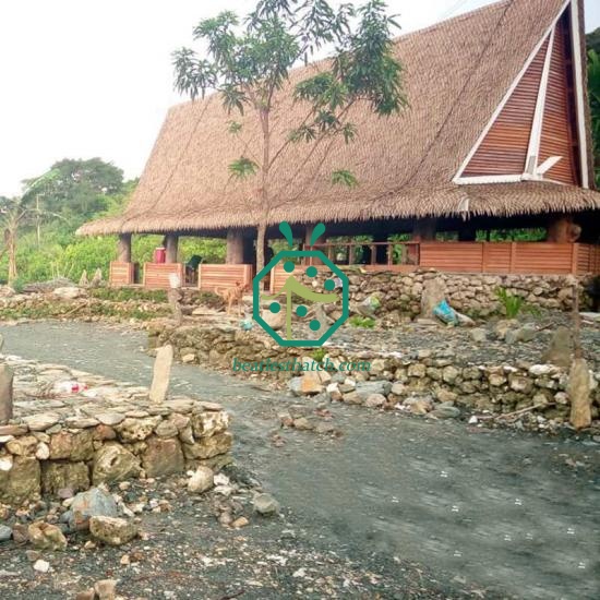 Waterproof Artificial Palm Thatch Roof Designs Rwanda For Lapa Construction