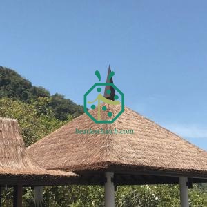 Synthetic Granary Thatch Roof Manufacturer for Italy