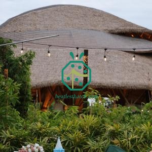 Pergola in nylon e paglia, prezzi vantaggiosi, copertura del tetto nelle Filippine