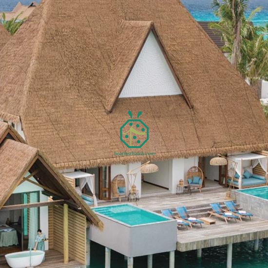 Overwater Villa Artificial Kajan Thatch Roof