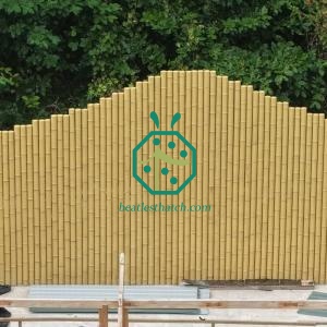 Decorative artificial bamboo poles