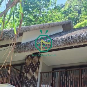 Tetto in paglia sintetica di Filipino Bahay Kubo Design