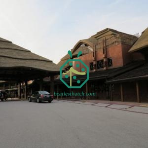 Artificial Reed Thatch Roofing for Recreational Huts in Thailand