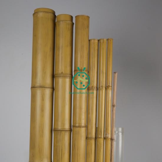 Wholesale Various Colors and Diameters Plastic Bamboo Sticks