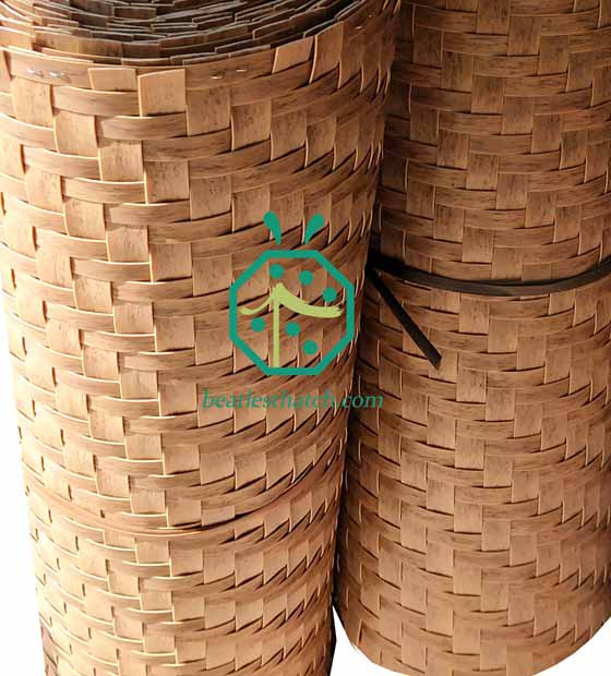 produzione di tappetini in bambù di plastica per isole Figi Malolo